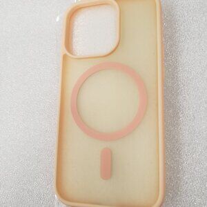 Supfine Phone Case for iPhone 14 PRO. Yellow. Shockproof Magnetic Protective